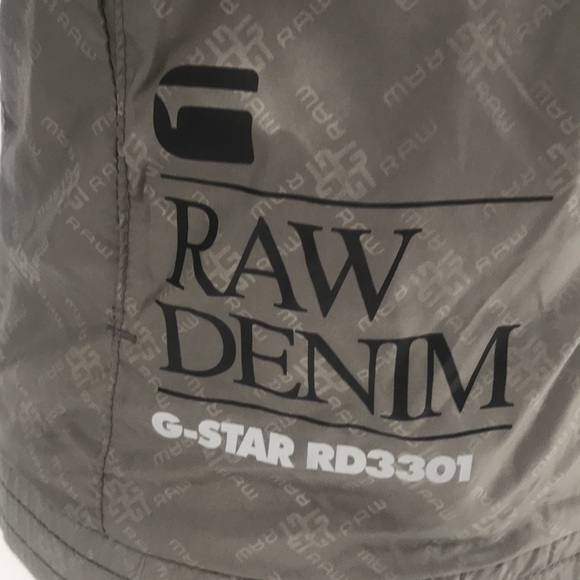 G Star Raw Spellout Logo Streetwear Lightweight Windbreaker Athleisure Jacket - Picture 5 of 16